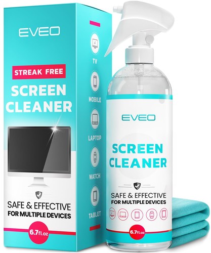 Eveo screen cleaner spray - tv,