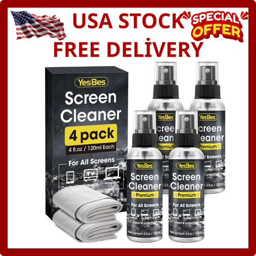 Screen cleaner spray 16oz 4oz - cleaner,