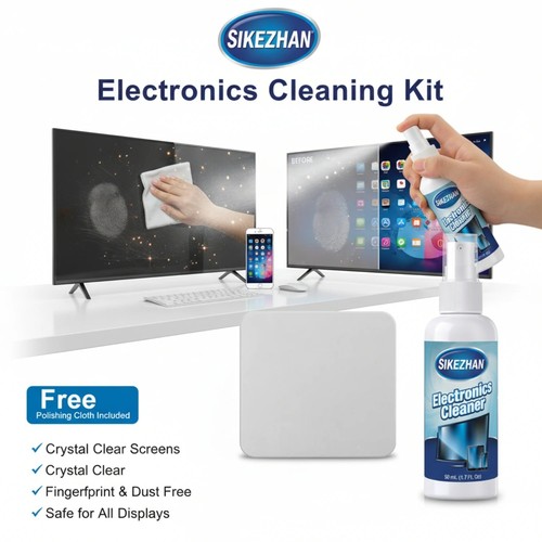 Screen cleaner spray - screen, cloth