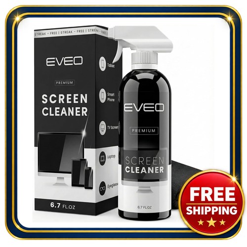 Screen cleaner spray kit - screen, for