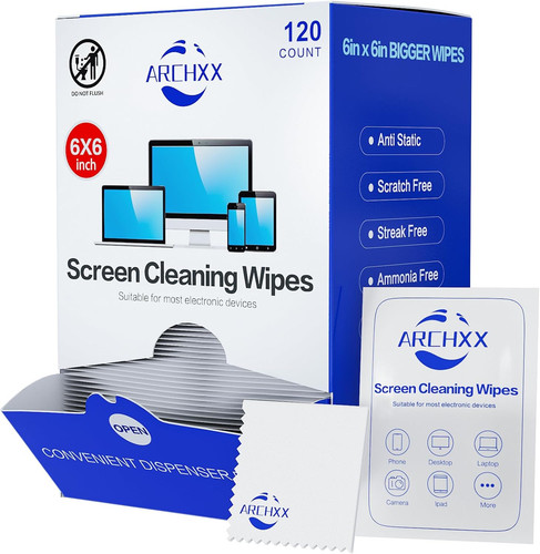 Screen wipes for electronics - screen,