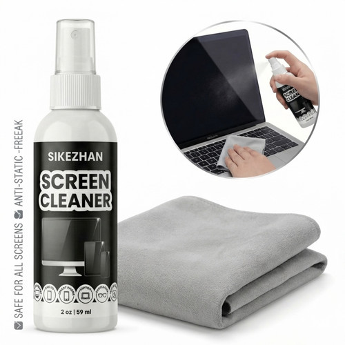 Screen cleaner spray kit with - cleaner,