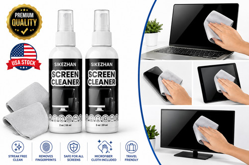 Screen cleaner spray kit - cleaner,