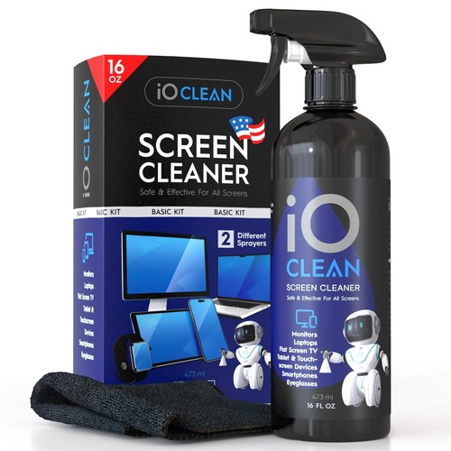 Screen cleaner spray - cleaner, kit