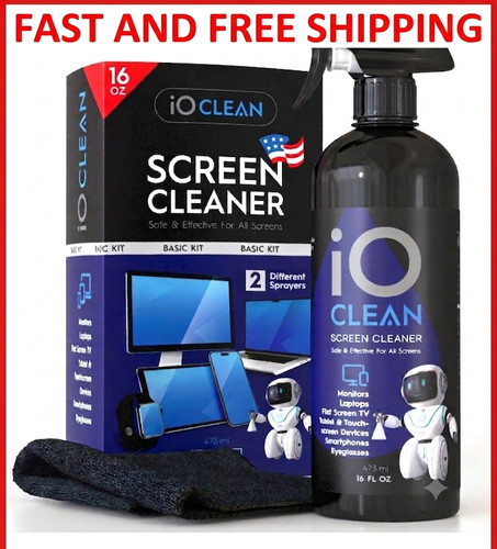Screen cleaner spray - cleaner, (16oz)